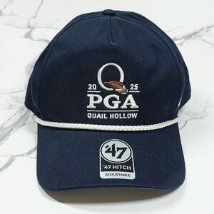 PGA Quail Hollow 2025 Rope Hat – ’47 Brand Hitch Adjustable Cap